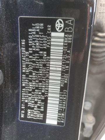 2019 TOYOTA COROLLA L - 5YFBURHE3KP948628