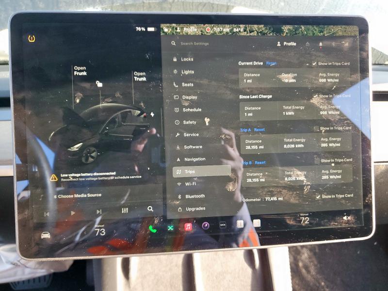 2022 TESLA MODEL 3 5YJ3E1EB8NF187897