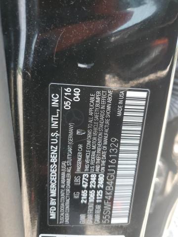 2016 MERCEDES-BENZ C 300 4MATIC 55SWF4KB4GU161329