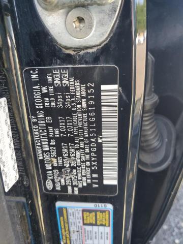 2020 KIA SORENTO S 5XYPGDA51LG619152