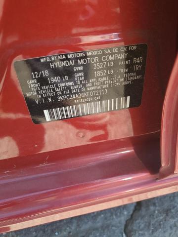 2019 HYUNDAI ACCENT SE #3315546883