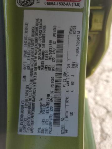 2013 FORD FIESTA SE - 3FADP4EJ7DM218404