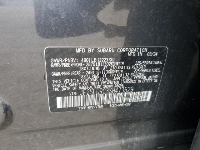 2025 SUBARU FORESTER L JF2SLDRC3SH473529