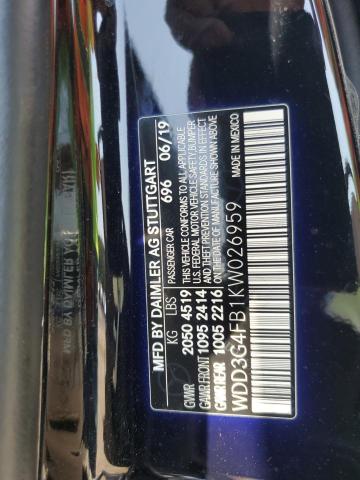 2019 MERCEDES-BENZ A 220 4MAT WDD3G4FB1KW026959