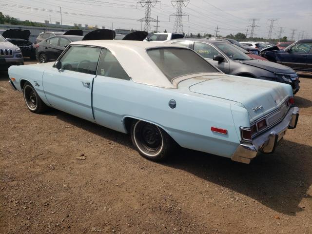 DODGE DART 1974 blue   LH23C4B127928 photo #3