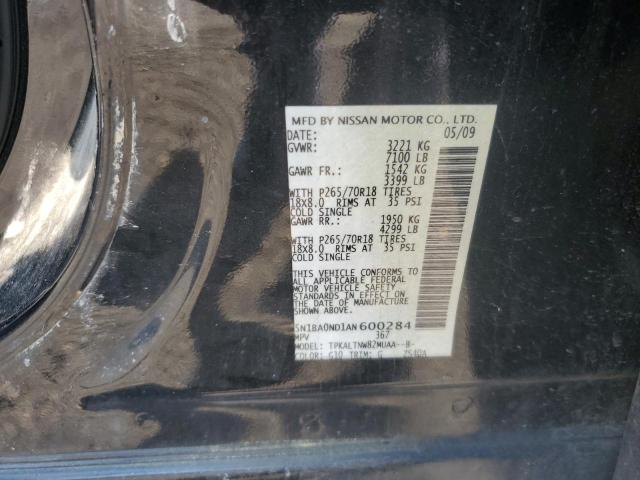 2010 NISSAN ARMADA SE - 5N1BA0ND1AN600284