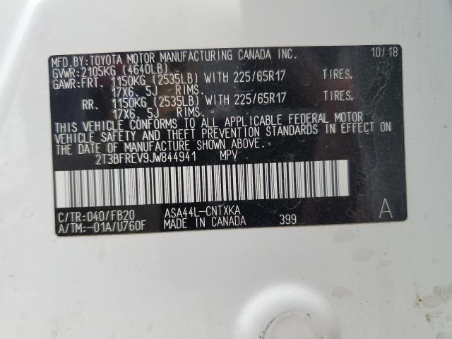 2018 TOYOTA RAV4 LE - 2T3BFREV9JW844941