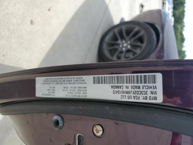 2021 DODGE CHALLENGER R/T SCAT PACK 2C3CDZFJ9MH510472