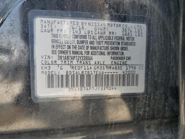 2018 NISSAN SENTRA S - 3N1AB7AP7JY339044