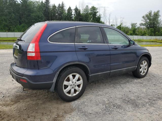 HONDA CR-V EXL 2008 blue  gas 5J6RE48778L036080 photo #4