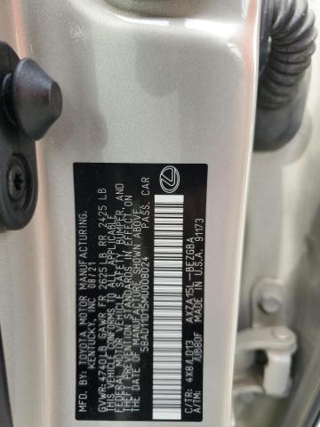 2021 LEXUS ES 250 BAS 58AD11D15MU008024