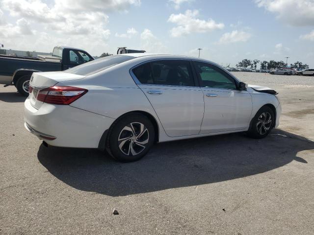 HONDA ACCORD LX 2016 white  gas 1HGCR2F39GA011844 photo #4