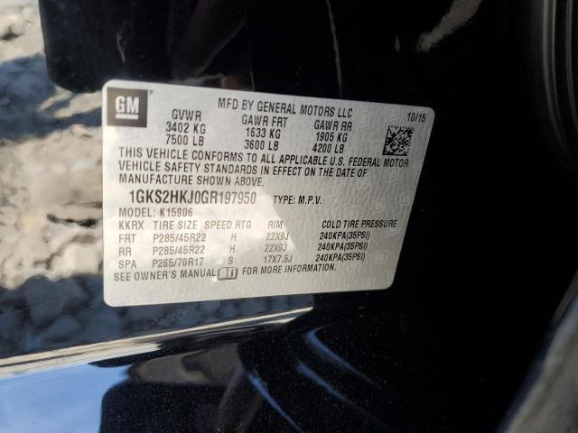 2016 GMC YUKON XL D 1GKS2HKJ0GR197950