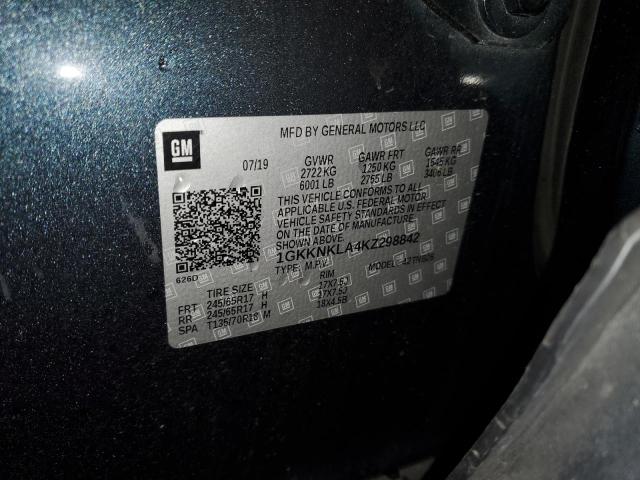 2019 GMC ACADIA SLE 1GKKNKLA4KZ298842