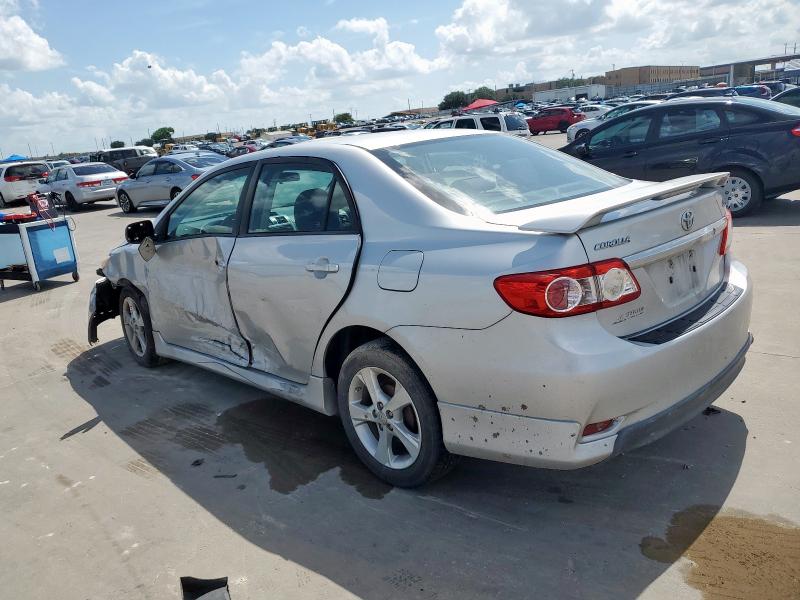 TOYOTA COROLLA BA 2013 silver  gas 5YFBU4EE7DP158761 photo #3