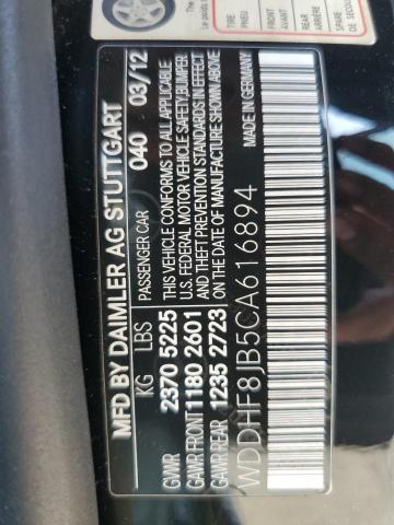 2012 MERCEDES-BENZ E 350 4MAT - WDDHF8JB5CA616894
