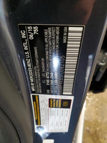 2015 MERCEDES-BENZ C 300 4MAT 55SWF4KB5FU082105