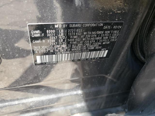 2024 SUBARU ASCENT LIM 4S4WMAUD6R3425425