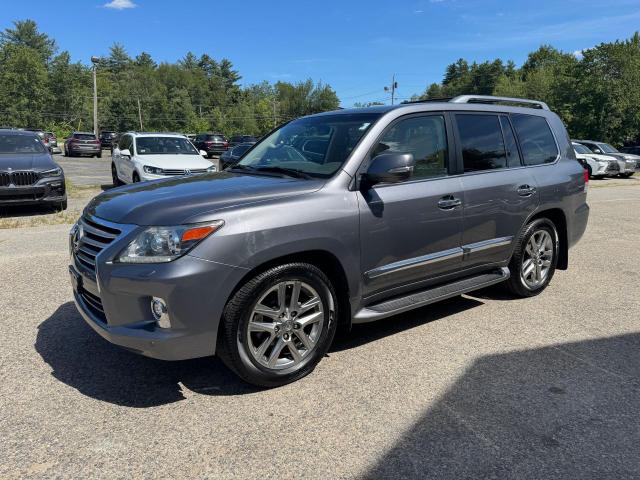 LEXUS LX 570 2015 gray 4dr spor gas JTJHY7AX8F4186255 photo #3