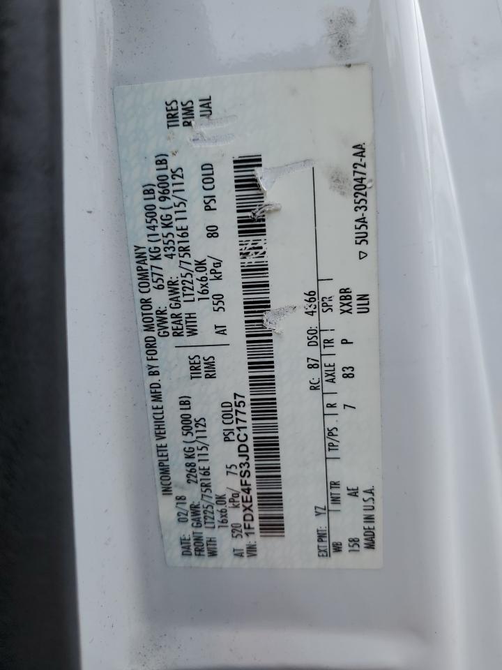 FORD ECONOLINE E450 SUPER DUTY CUTAWAY VAN