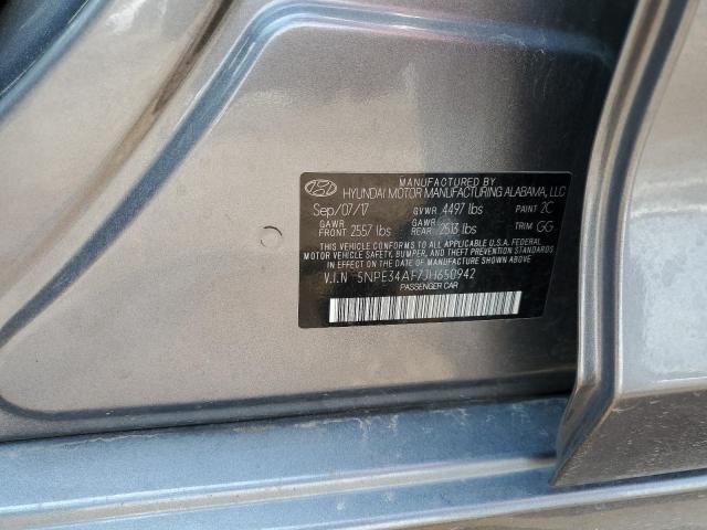 2018 HYUNDAI SONATA SPO - 5NPE34AF7JH650942
