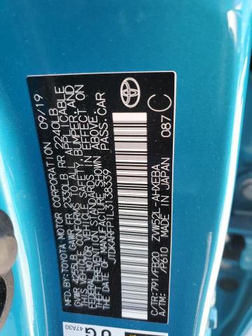 2020 TOYOTA PRIUS PRIM JTDKARFP1L3138339
