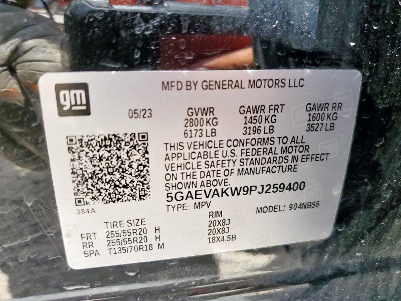 2023 BUICK ENCLAVE ES 5GAEVAKW9PJ259400