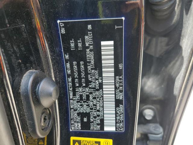 2017 TOYOTA HIGHLANDER - 5TDDZRFH0HS475004
