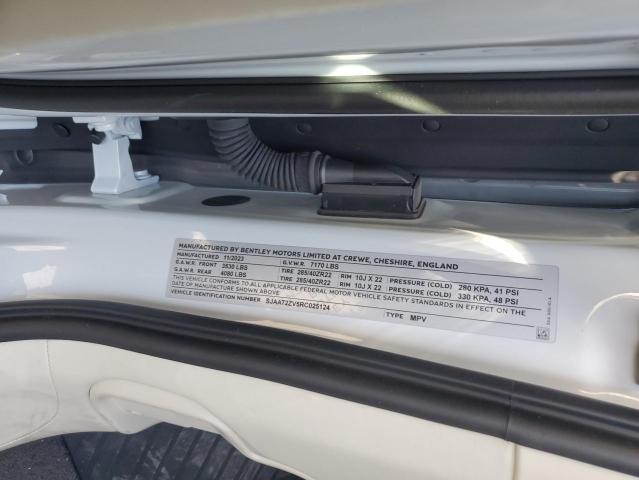 2024 BENTLEY BENTAYGA SJAAT2ZV5RC025124
