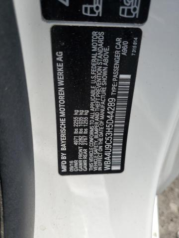2017 BMW 430XI - WBA4U9C53H5D44289