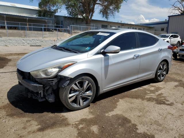 HYUNDAI ELANTRA SE 2015 silver  gas KMHDH4AE1FU234298 photo #1