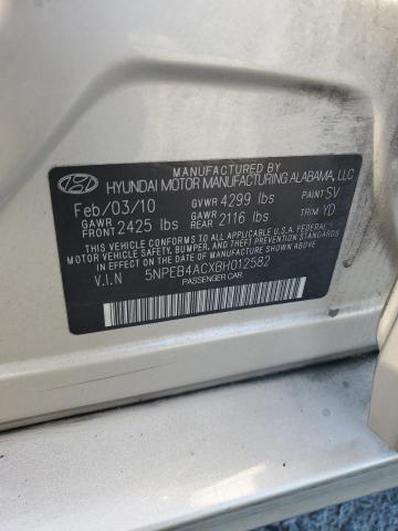 2011 HYUNDAI SONATA GLS - 5NPEB4ACXBH012582