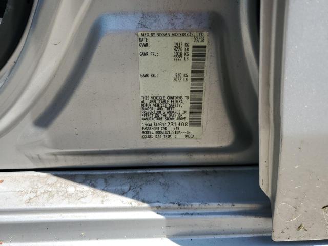 2018 NISSAN ALTIMA 2.5 - 1N4AL3AP3JC231408