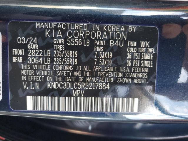 2024 KIA EV6 LIGHT KNDC3DLC5R5217884