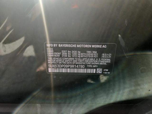 2023 BMW X3 XDRIVE3 - 5UX53DP09P9R14780