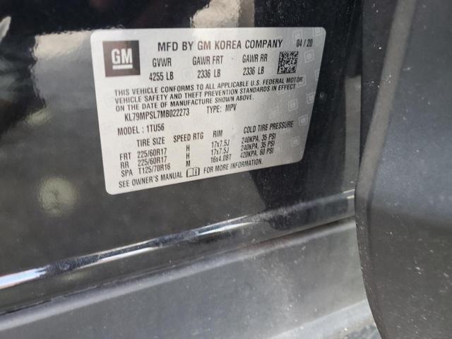 2021 CHEVROLET TRAILBLAZE KL79MPSL7MB022273
