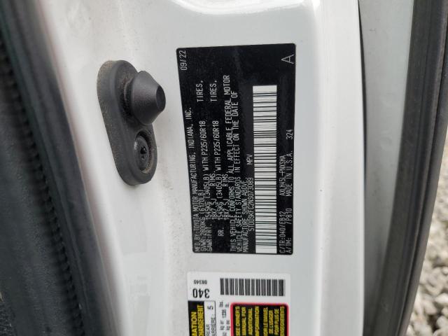 2022 TOYOTA SIENNA XSE 5TDDSKFC2NS073089