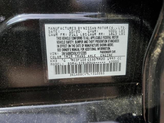 2020 NISSAN SENTRA SV - 3N1AB8CV9LY312285
