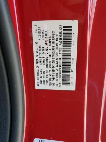 2015 HONDA ACCORD EXL 1HGCT2B85FA008764