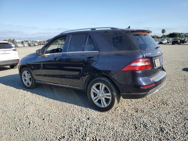 MERCEDES-BENZ ML 350 4MA 2012 blue 4dr spor gas 4JGDA5HB8CA002414 photo #3