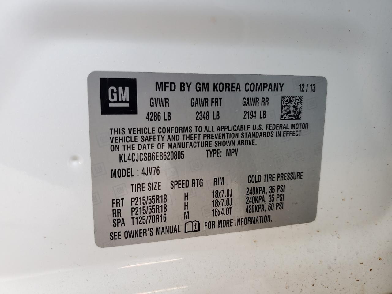 Buick Encore 2014