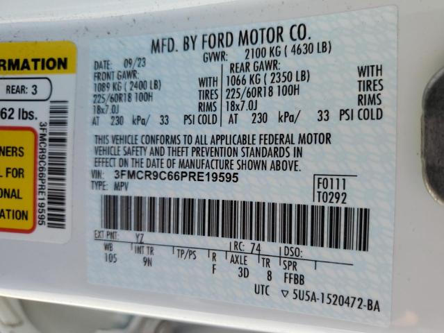 2023 FORD BRONCO SPO 3FMCR9C66PRE19595