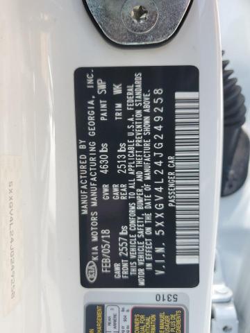 2018 KIA OPTIMA SXL 5XXGV4L24JG249258
