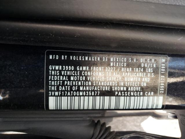 2016 VOLKSWAGEN BEETLE 1.8 3VWF17AT0GM635877