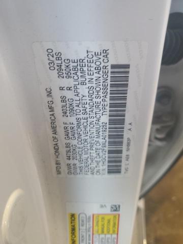 2020 HONDA ACCORD TOU - 1HGCV2F9XLA019252