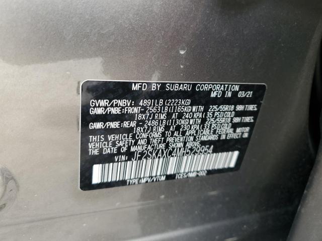 2021 SUBARU FORESTER T JF2SKAXC4MH529954
