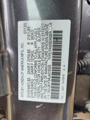2020 ACURA TLX TECHNO 19UUB1F54LA015525