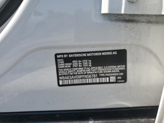 2023 BMW 430I GRAN WBA63AV09PFN56781