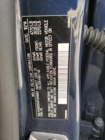 2015 VOLVO S60 PREMIER YV1612TKXF2349691