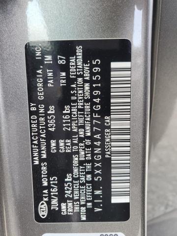 2015 KIA OPTIMA EX - 5XXGN4A77FG491595